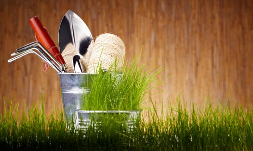 Eco-friendly cleaning process being applied to a residential driveway